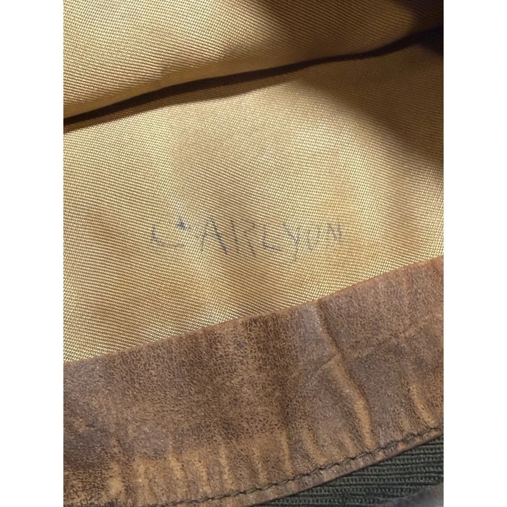 VTG US Navy V-5 Pilot Training Garrison Cap Olive Drab Wool Military Hat WWII